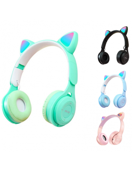 Casque CAT Y08 Bluetooth Vert en Tunisie