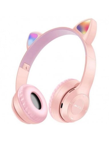 Casque Y08 CAT Bluetooth Rose En Tunisie