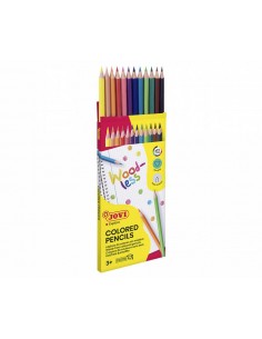 Crayon de couleur Jovi Multicolore 12 pièces (734-12)