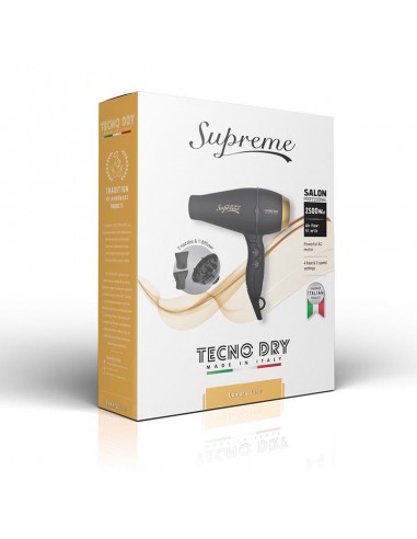 Becs concentrateurs du sèche-cheveux TECNO DRY Supreme Elegant Becs concentrateurs du sèche-cheveux TECNO DRY Supreme Elegant