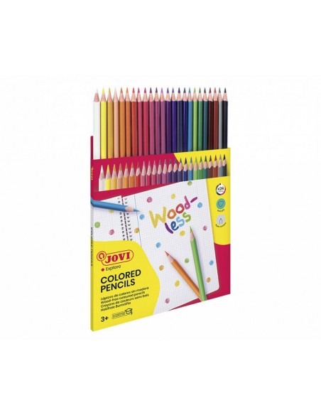 Crayon de couleur Jovi Multicolore 24 pièces (734-24) Crayon de couleur Jovi Multicolore 24 pièces (734-24)