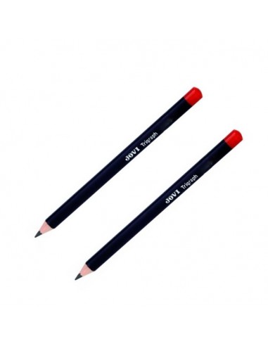 Crayons graphite Trigraph JOVI Pack De 2 Crayons Mine Grosse 2B - Noir (73802)