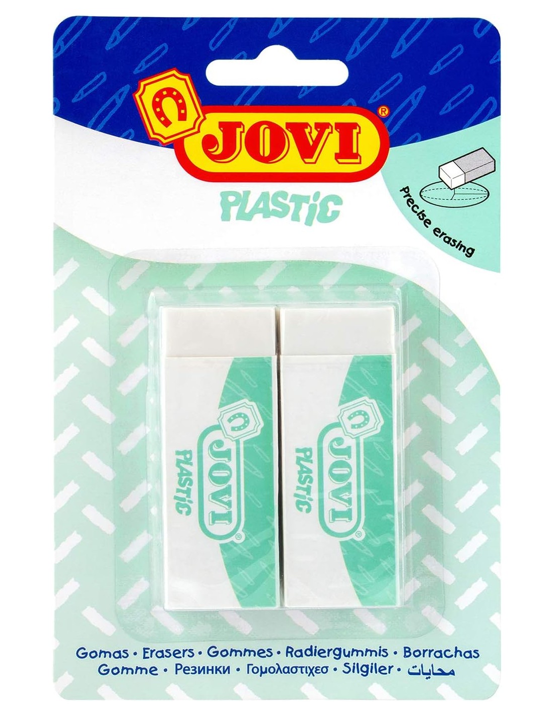Blister Jovi 220B gommes multicolor pas cher Tunisie