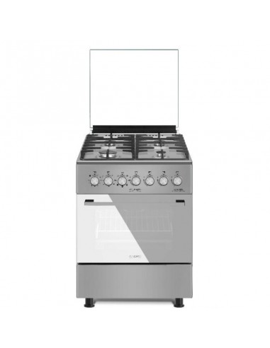 Cuisinière a Gaz ARTHUR MARTIN AME60IX 60Cm 4 Feux Avec Four Électrique - Inox Cuisinière a Gaz ARTHUR MARTIN AME60IX 60Cm 4 Feux Avec Four Électrique - Inox