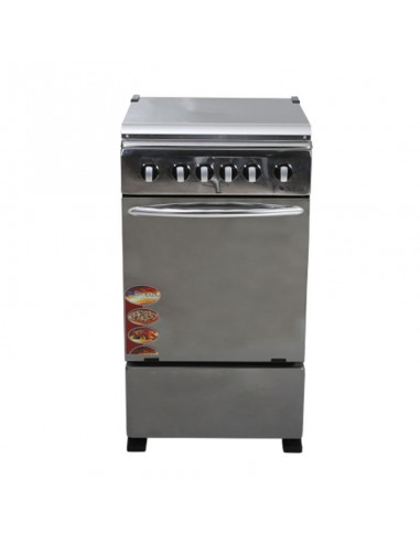 Cuisinière BIOLUX 4 Feux - Silver (M.5005X)