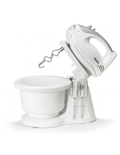 Batteur électrique avec Bol TRISTAR - 200 Watts - 2 Litres - Blanc (MX-4152)