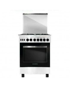 Cuisinière MAXWELL CFB60GIB blanche pour cuisine familiale