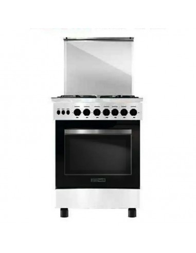 Cuisinière MAXWELL CFB60GIB blanche pour cuisine familiale Cuisinière MAXWELL CFB60GIB blanche pour cuisine familiale