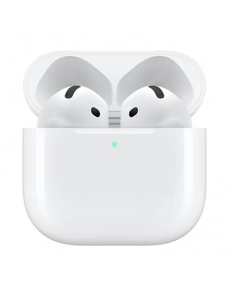 Airpods 4 avec réduction de bruit active et design ergonomique, écouteurs sans fil Apple.