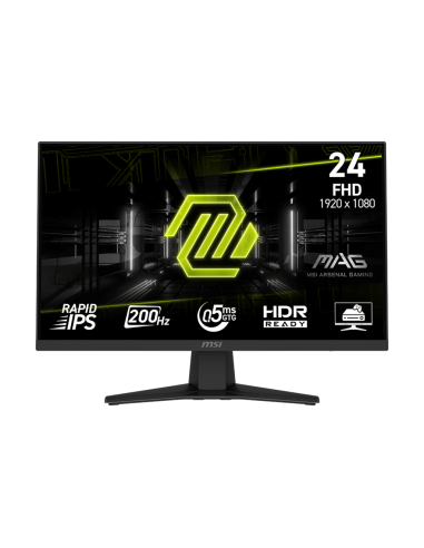 MSI MAG 244F 24″ Ecran Gaming Full HD IPS 200 Hz Noir (9S6-3BC41H-001)