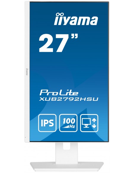 Écran iiyama PROLITE 27" XUB2792HSU-W6 IPS Full HD 100 Hz Blanc (XUB2792HSU-W6) Écran iiyama PROLITE 27" XUB2792HSU-W6 IPS Full HD 100 Hz Blanc (XUB2792HSU-W6)