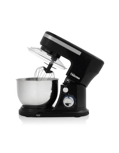 Robot Pâtissier TRISTAR - 4 Litres - 1000 Watts - Noir (MX-4837) Robot Pâtissier TRISTAR - 4 Litres - 1000 Watts - Noir (MX-4837)