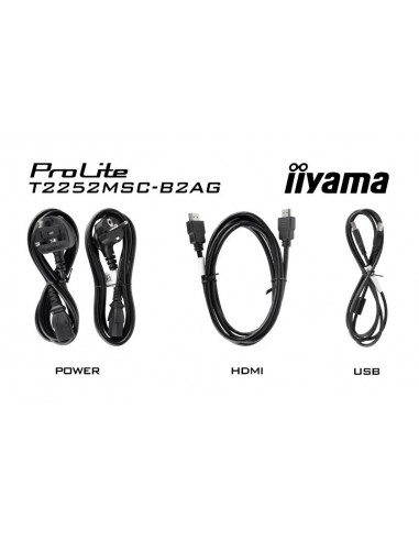 Écran ProLite T2252MSC-B2AG 21.5'' Full HD IPS 60Hz Tactile IIYAMA (T2252MSC-B2AG) Écran ProLite T2252MSC-B2AG 21.5'' Full HD IPS 60Hz Tactile IIYAMA (T2252MSC-B2AG)