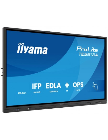 ProLite TE5513A-B1AG - Écran Tactile IIYAMA Interactif 55'' 4K UHD (TE5513A-B1AG) ProLite TE5513A-B1AG - Écran Tactile IIYAMA Interactif 55'' 4K UHD (TE5513A-B1AG)