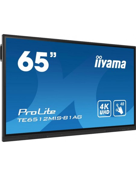 ProLite TE6512MIS-B1AG Écran Tactile Interactif IIYAMA 65'' 4K UHD IPS 60Hz (TE6512MIS-B4AG)
