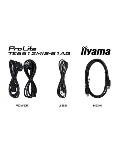 ProLite TE6512MIS-B1AG Écran Tactile Interactif IIYAMA 65'' 4K UHD IPS 60Hz (TE6512MIS-B4AG)
