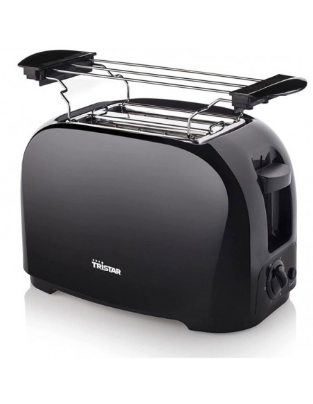 Grille-Pain TRISTAR - 2 Fentes Courtes - 800 Watts - Noir (BR-1025)