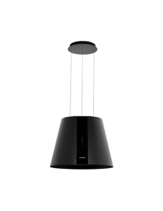 Hotte Centrale SILVERLINE 50 cm - Noir (4386-50) en Tunisie