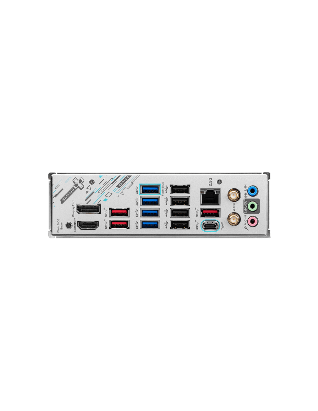 MSI X670E GAMING PLUS WIFI connectique et extensions