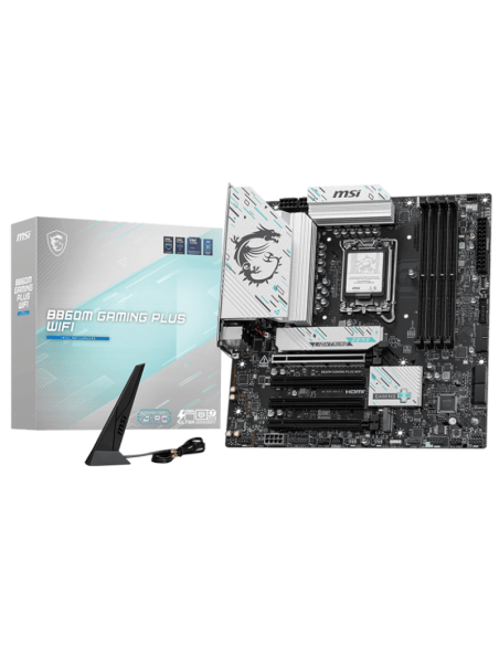 Carte Mère MSI B860M GAMING PLUS WIFI mATX DDR5 (911-7E42-003) en Tunisie