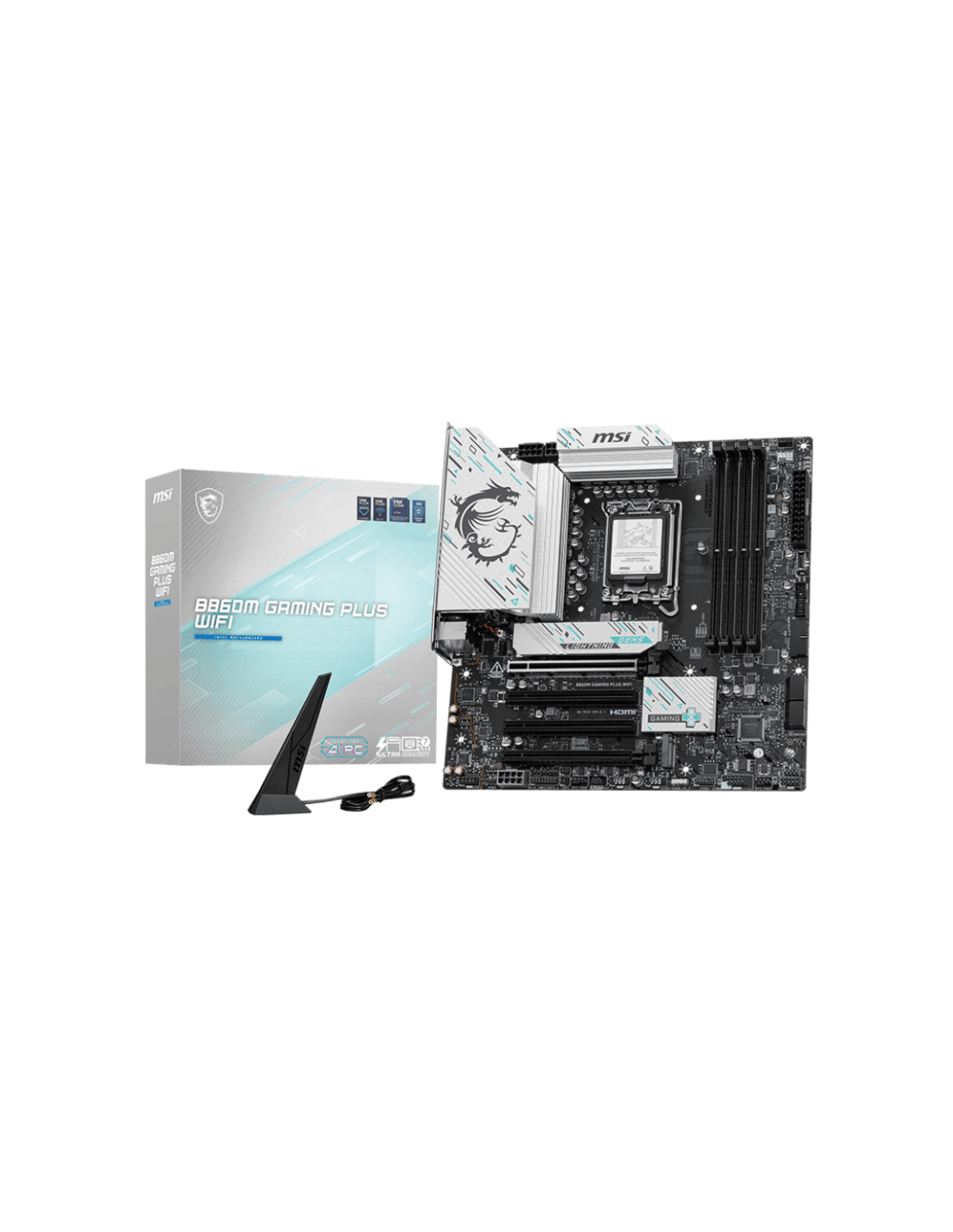 Carte mère MSI B860M GAMING PLUS WIFI mATX DDR5