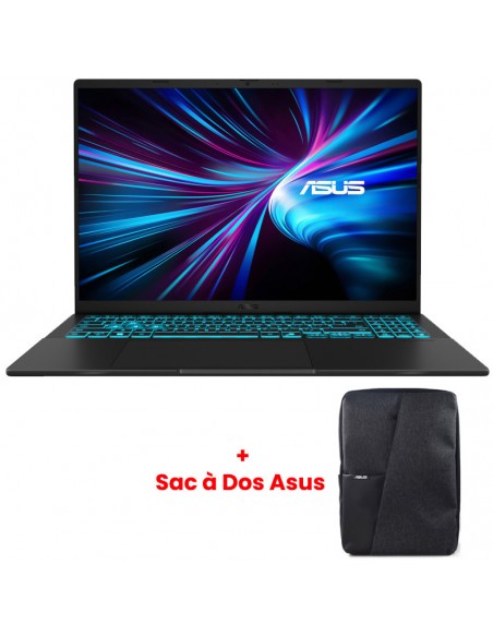 Pc Portable Gamer Asus V16 V3607VJ Intel 7 240H 16Go 512Go SSD RTX 4050 (V3607VU-RP145W) en Tunisie Pc Portable Gamer Asus V16 V3607VJ Intel 7 240H 16Go 512Go SSD RTX 4050 (V3607VU-RP145W) en Tunisie