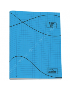 Cahier Piqûre YAMAMA 96P CP Uni SYS BMV -80G Bleu (6194036429929) en Tunisie