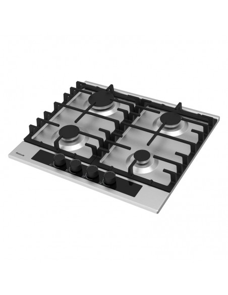 Plaque de Cuisson FOCUS 4 Feux 60 cm Inox (F402X)