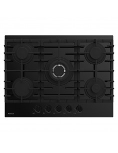 Plaque de Cuisson FOCUS Vitro 5 Feux 70 cm Noir (F.406B)