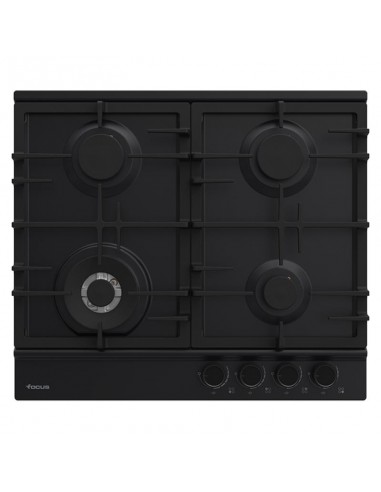 Plaque Focus de cuisson 4 Feux 60cm F.8004BS inox et design moderne pour cuisine