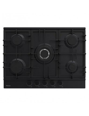 Table de cuisson mixte Focus 5 feux moderne et pratique