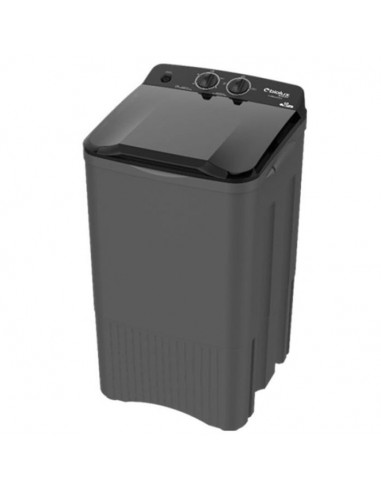Lave linge semi-automatique BIOLUX 10kg Silver avec minuterie 15 minutes