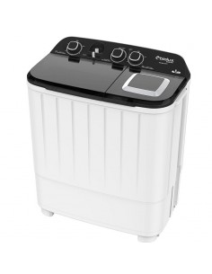 Lave linge double cuve 8kg pratique pour petite famille et gain de place