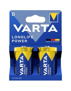 Batterie cylindrique LR20 Varta originale et fiable 1.5V