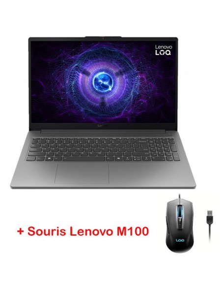Pc portable gaming Lenovo LOQ 15 pouces idéal pour gamers Pc portable gaming Lenovo LOQ 15 pouces idéal pour gamers
