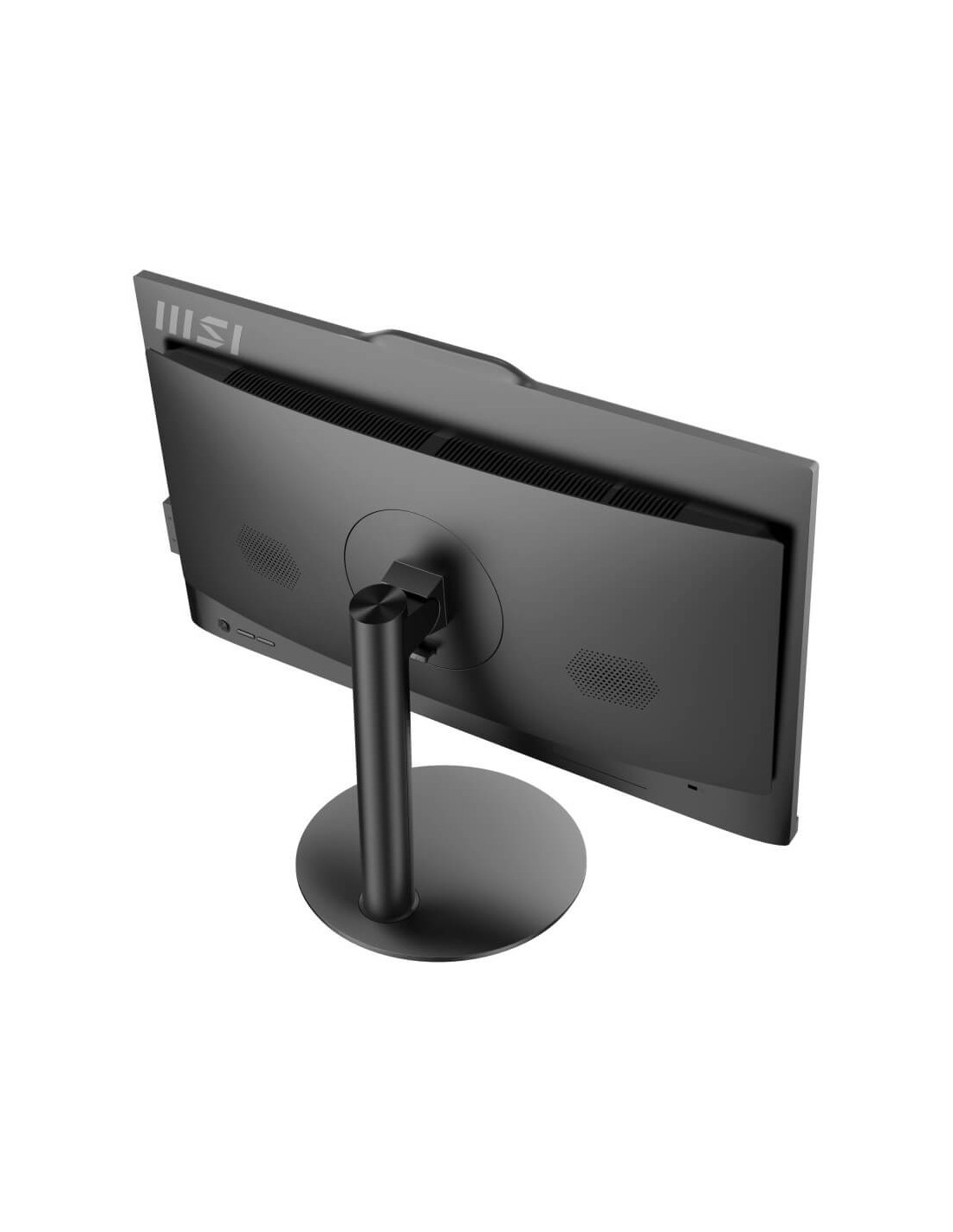 Vue avant PC MSI tout-en-un élégant noir