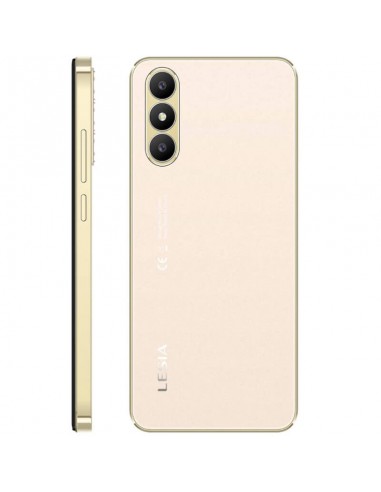 Mobile Lesia Young 6 couleur Gold avec batterie 3000mAh et écran 6 pouces