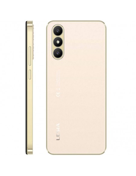 Mobile Lesia Young 6 couleur Gold avec batterie 3000mAh et écran 6 pouces