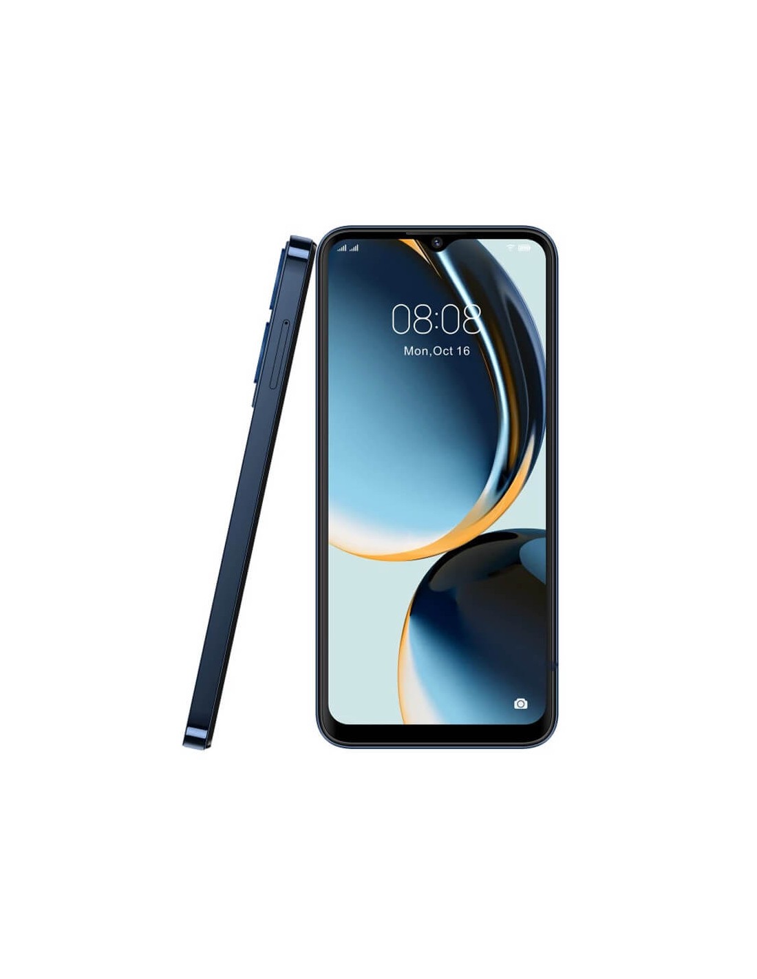 Mobile Lesia Young 2 couleur noire avec design moderne et double SIM