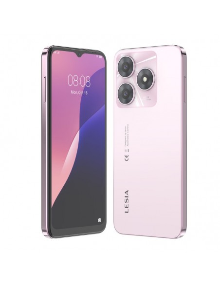 Téléphone Lesia pas cher design compact couleur Rose Téléphone Lesia pas cher design compact couleur Rose