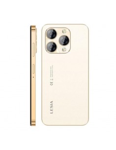 Smartphone Lesia Bright - (4+4Go) / 64GO récent avec double caméra et anneaux lumineux 2
