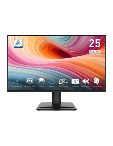 Ecran gaming MSI PRO MP251 E2 120 Hz fluidité maximale