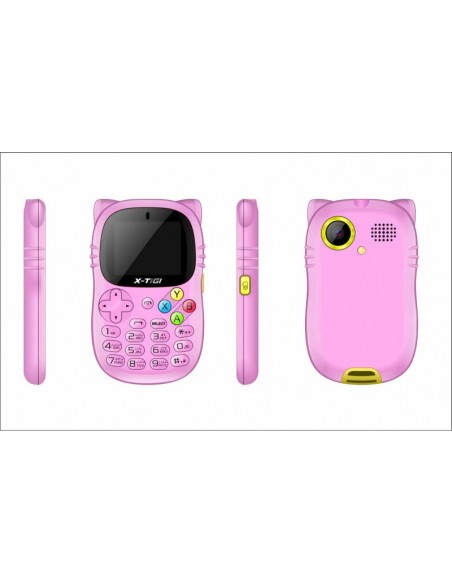 Téléphone X-TIGI 1 kids pour filles léger et résistant Téléphone X-TIGI 1 kids pour filles léger et résistant