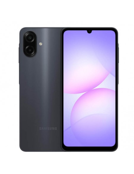 Galaxy A07 smartphone Samsung Noir avec empreinte digitale latérale