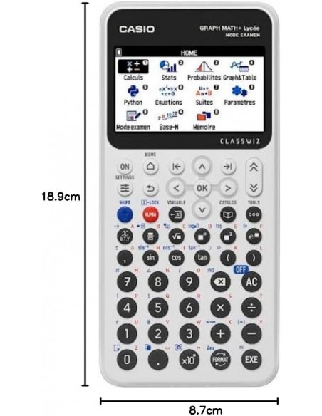 Calculatrice programmable CASIO Graph Light moderne et pratique Calculatrice programmable CASIO Graph Light moderne et pratique