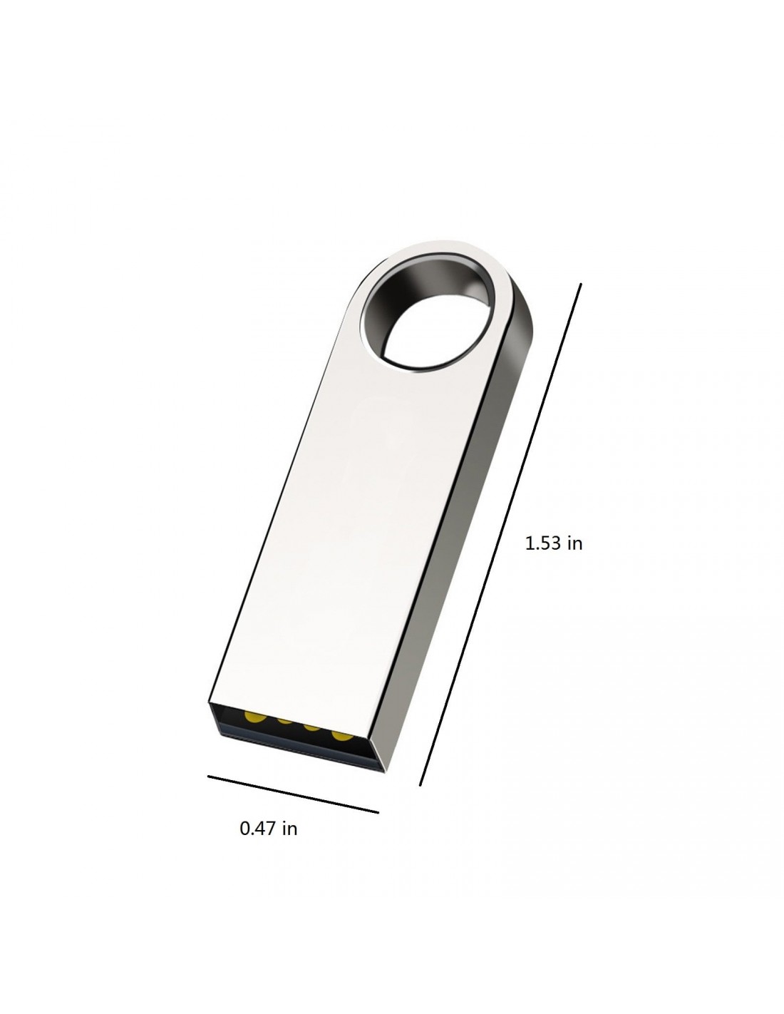 clé usb YDD 128 Go design métal
