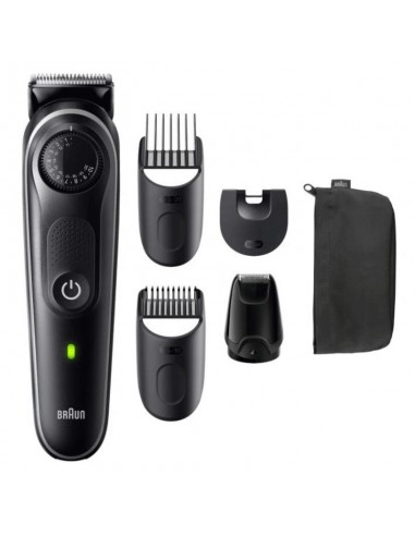 Tondeuse Braun noire étanche idéale pour barbe et moustache