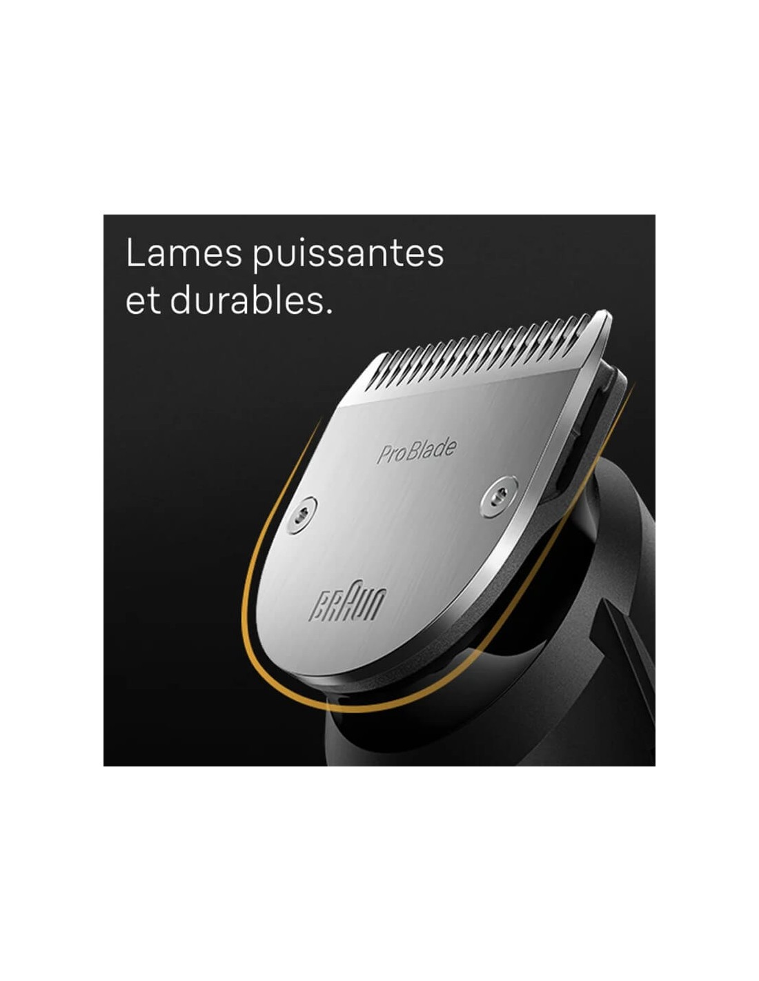 tondeuse barbe Braun 40 réglages précis