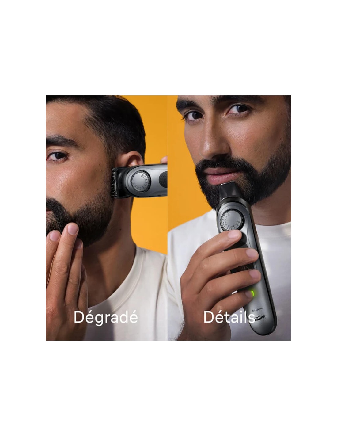 tondeuse barbe Braun homme étanche lithium-ion