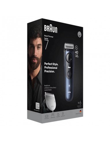 tondeuse barbe Braun 7en1 autonomie 120 minutes